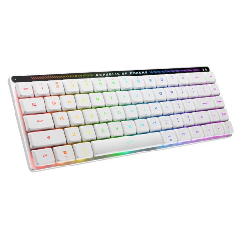 Asus ROG Falchion RX Low Profile Compact 65% Mechanical RGB Gaming Keyboard, Wireless/USB, ROG RX Red Switches, Per-key RGB Lighting, Touch Panel, 430-hour Battery Life Asus ROG Falchion RX Low Profile Compact 65% Mechanical RGB Gaming Keyboard, Wireless/USB, ROG RX Red Switches, Per-key RGB Lighting, Touch Panel, 430-hour Battery Life